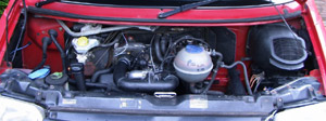 VW  T4 Transporter Engine Bay