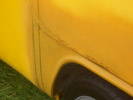 VW Type 2  Door Rust