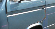 VW T25 Wedge Door Edge Rust