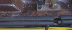 Volkswagen T25 Tailgate Rust