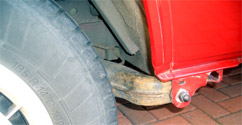 VW T3  Suspension Rust
